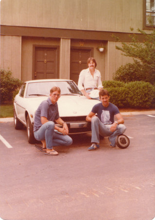circa 1979, fresh out of the Marines with 2 buds that still had a few months to go before they were out
