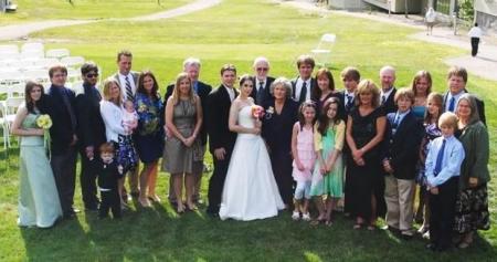 Todd's (#7 Child's) Wedding Family Pic