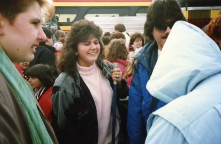 Heading to Canada 1986