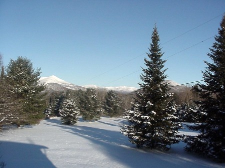 View from my backyard of Long Trail