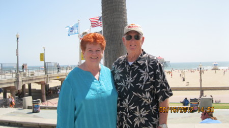 Mike & Jerry at Huntington Beach May 2012