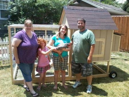 Our eastside chicken coop