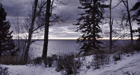 Early winter along Lake Superior, Mn.