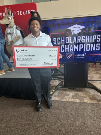 2023 Houston Texans Scholarship to Grandson