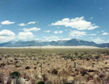 Sand Dunes on the Colorado Plains