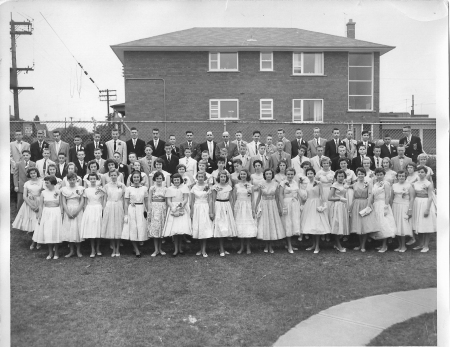 Swansea Public School 1958 Graduation