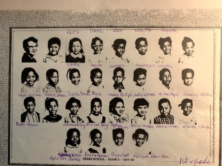 Peres Elementary School 1958 1st grade