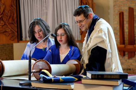 Tali at the Torah