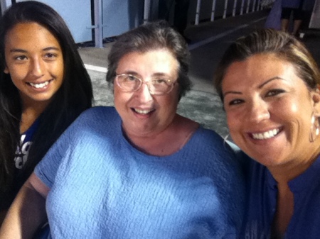 My Jordan, My Mom & I at the Dodger Game!