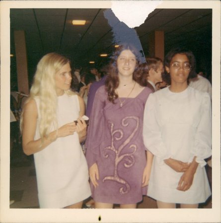 Linda, Carol, and Michelle at graduation