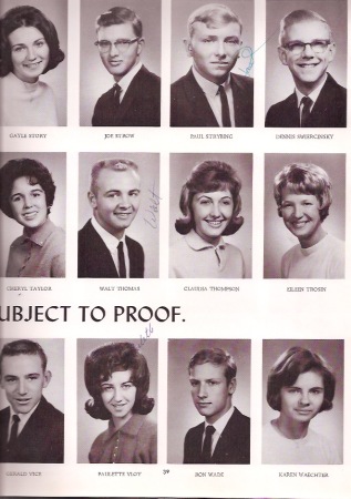 Wayne Boudreau's album, Class of 1964