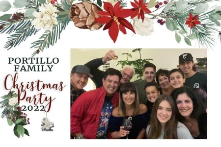 Christmas with my sons, daughter and grandkids