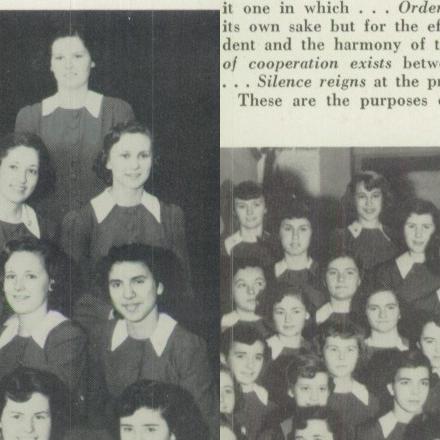 Barbara Walters' Classmates profile album