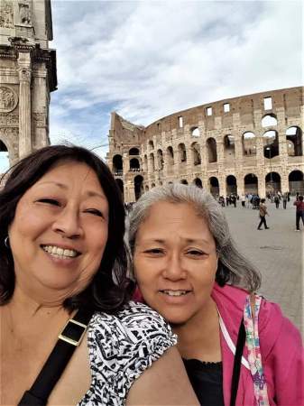 Rome 2017 with Amy Sasaki Yasunaga