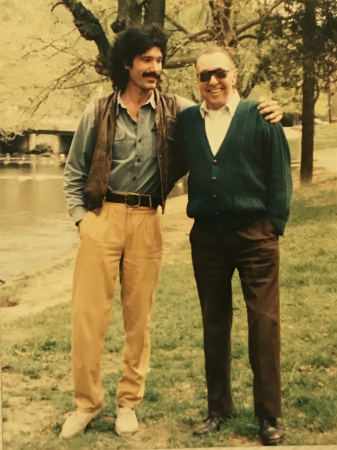 With my Father in Bethlehem, Pa. 1992