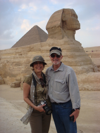 w/ paul at the Great Sphinx