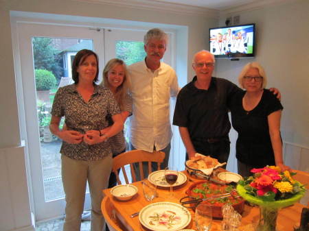 with Greenwood family June 2012