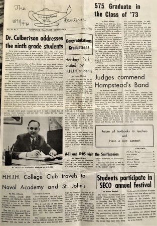 The Lantern June 11, 1973 - Page1
