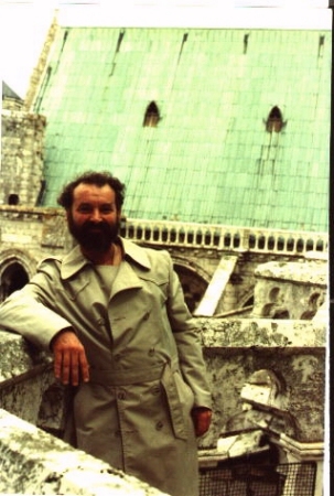 Me visiting Chartres Cathedral