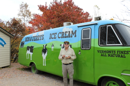 Dale with icecream