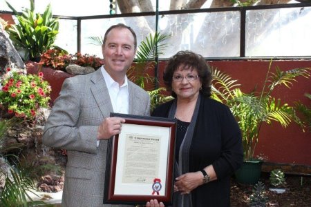 Cong. Adam Schiff & Ruth Forster Williams