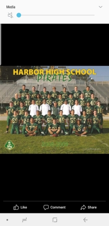 Head coach harbor varsity football