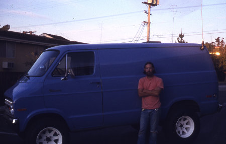 Me and my Dodge van.