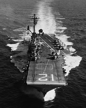 My ship USS Hornet during my tour.