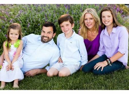 Dan, Hadley, and grandchildren