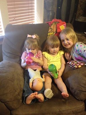 My three granddaughters