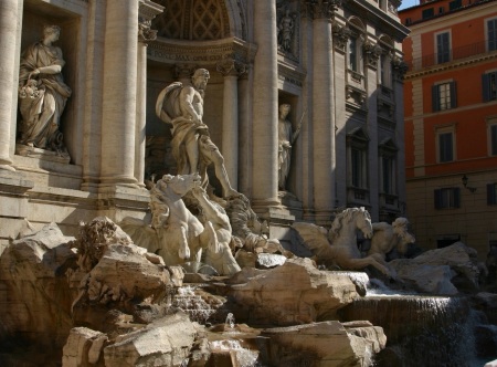 Trevi fountain