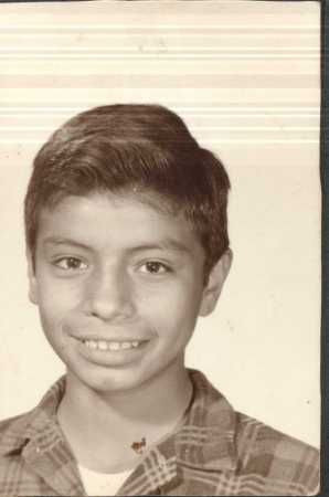 My 6th grade picture.  Zavala Elementary 1963