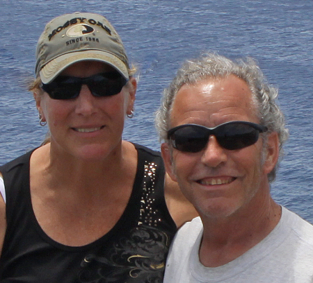 My wife Kim and I in Hawaii 2013.