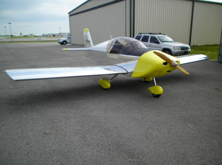 New plane at Searcy, AR airport