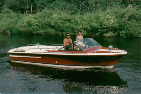 On my classic Century Coronado /Winnipesaukee