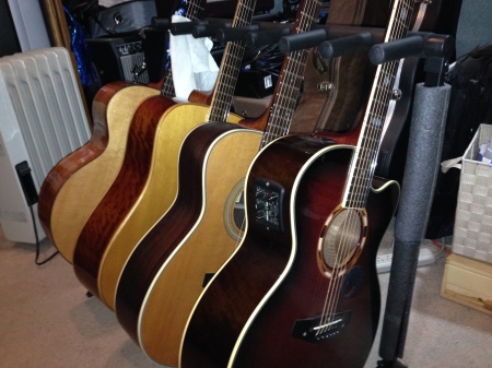 More guitars