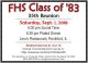 FHS Class of '83 Reunion reunion event on Sep 1, 2018 image