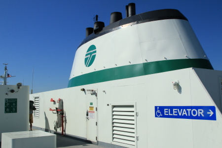 Washington State Ferry deck