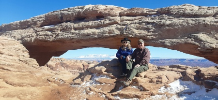 Mesa Arch Canyonlands NP Utah 2/2023