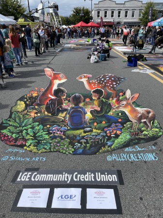 Chalktoberfest 2023, Marietta, GA