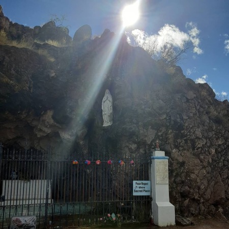 SAN XAVIER MISSION IN TUSCON, AZ.