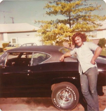 just after I painted my '68 SS Chevell in 1977