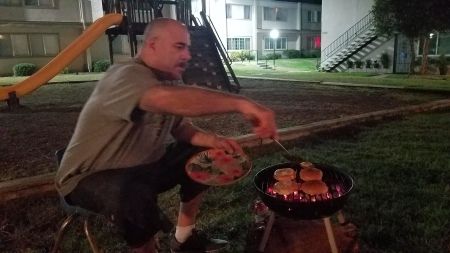 Dinner at home