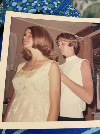 Getting ready for ‘68 prom! 