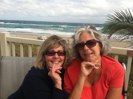 Leslie and Me in Florida Feb 2012