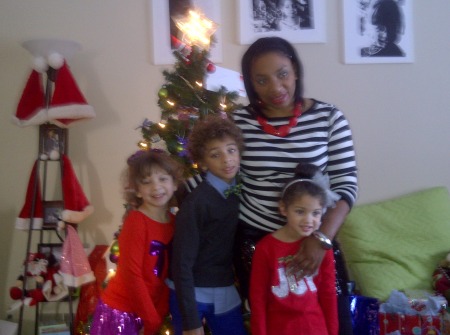 Daughter Amber and her kids