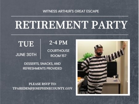 Retirement Party June 2020