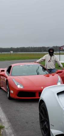 Driving a Ferrari for my Birthday from my boys