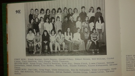 home room  1974/75