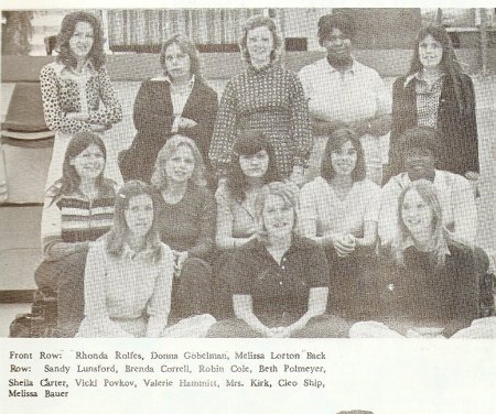 Sonia Malloni's album, Diamond Oaks Voc 1975 Class Pictures